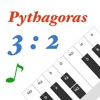 Piano Keyboards with Pythagorean Tuning.