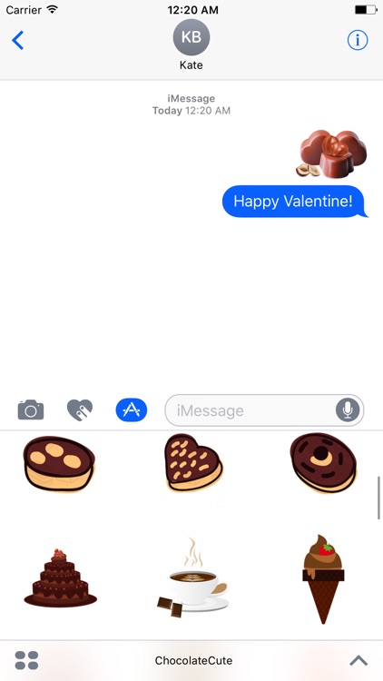 Chocolate Cute Stickers