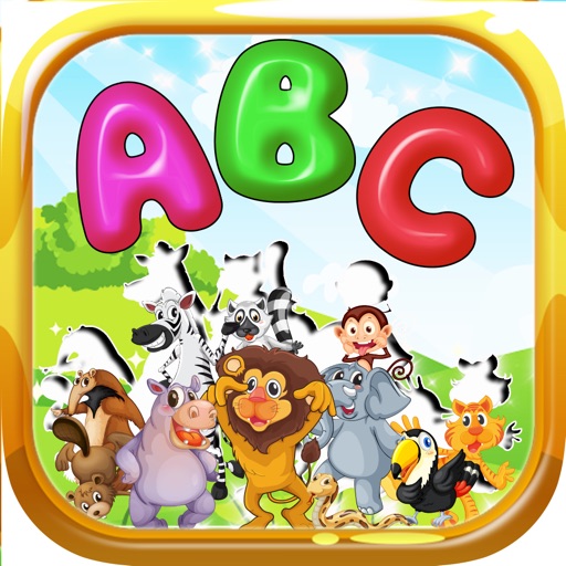 Animals Puzzles Kids & Alphabet Toddlers Game Icon