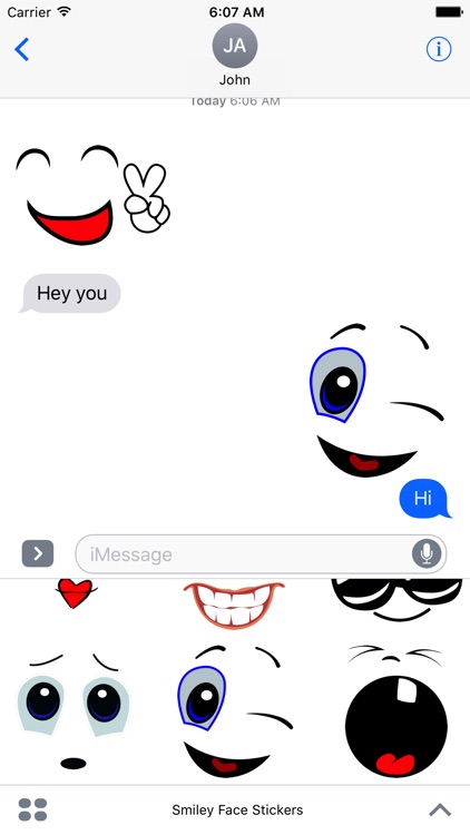 Smiley Face Stickers