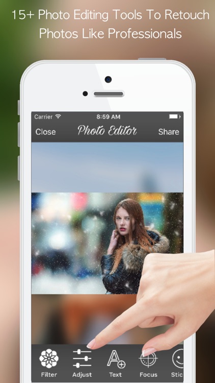 PicZone: Editor, Stickers & Collage Upto 60 Photos screenshot-3