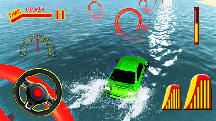 Water Surfer Car Driving - Underwater Racing