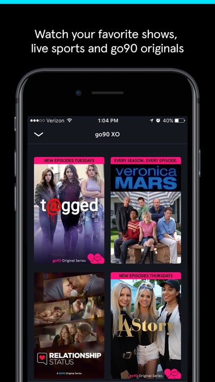 go90 – Stream TV & Live Sports