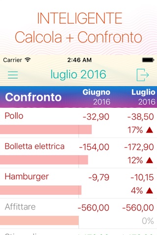 Frugi - Home Budget screenshot 4