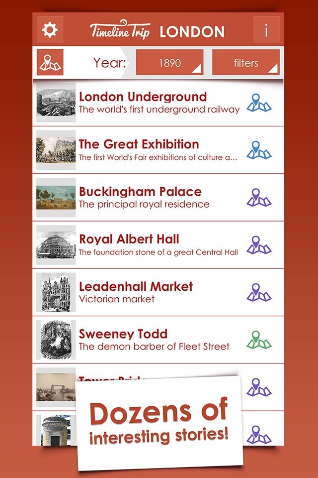 Timeline Trip London screenshot 4
