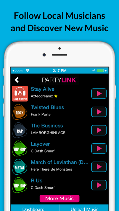 How to cancel & delete PartyLink from iphone & ipad 4