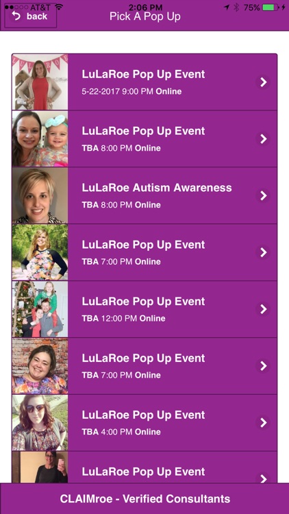 CLAIMroe Pop Up Finder