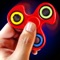 A hand spinner - is a simulator of the popular toy in your phone