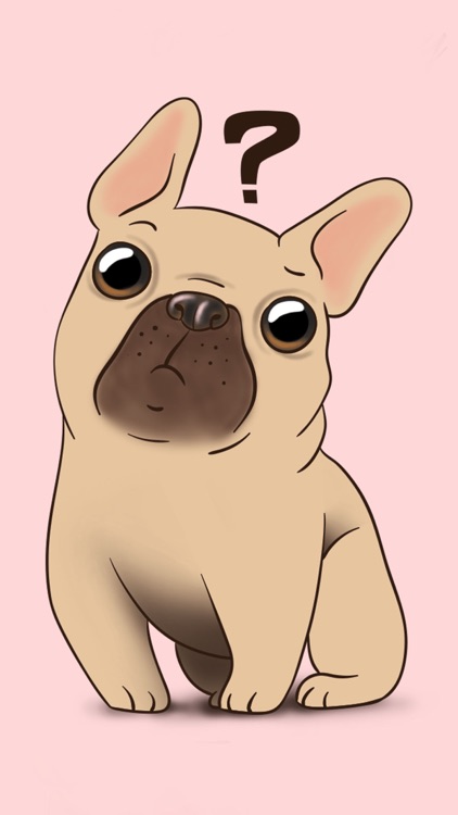 Frenchie Luv - French Bulldog Emojis
