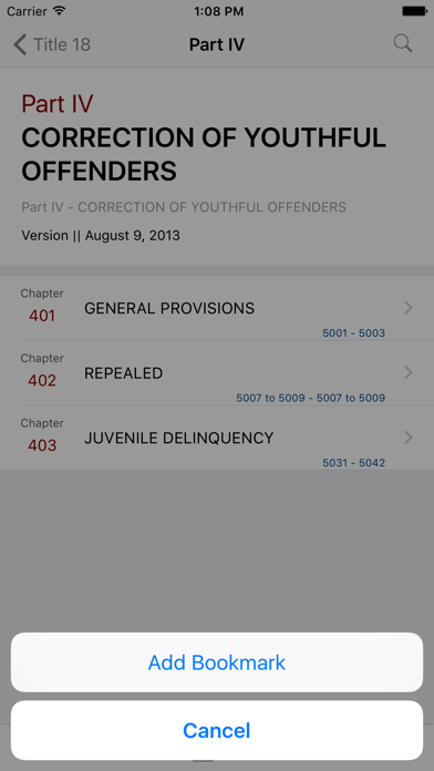 How to cancel & delete 18 USC - Crimes and Criminal Procedure (LawStack) from iphone & ipad 3