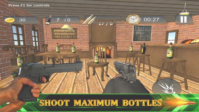 Bar Bottle Shoot Game(圖2)-速報App