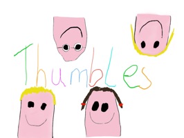 Have you ever wanted a sticker app which is completely free, and features thumb-mojis