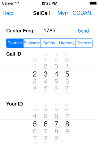 Selcall Selective Calling Tone Generator - náhled