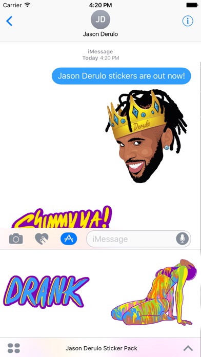 How to cancel & delete Jason Derulo Sticker Pack from iphone & ipad 1