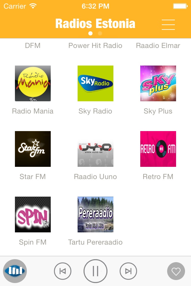 Radio Estonia FM (Eesti Radios Raadio Stream AM) screenshot 3