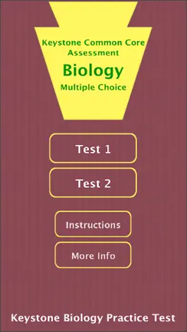 Game screenshot Keystone Biology Practice Test mod apk