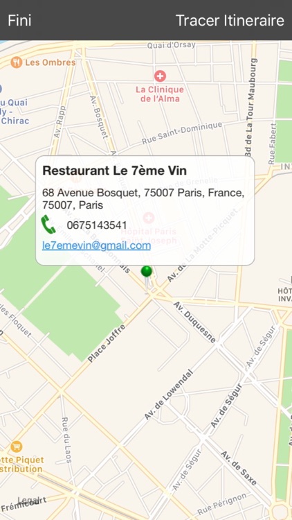 Restaurant Le 7ème Vin