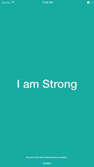 I AM STRONG TO OVERCOME SELF DESTRUCTION MIND(圖1)-速報App