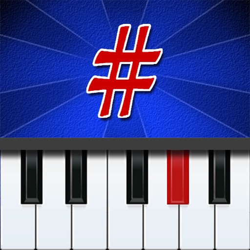 Piano Sharp Icon