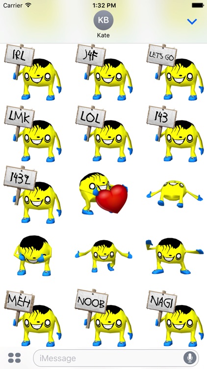 Monstrilio Stickers screenshot-3