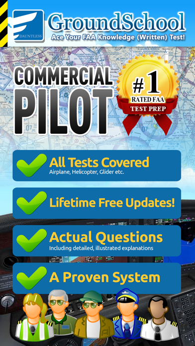 How to cancel & delete FAA Commercial Pilot Test Prep from iphone & ipad 1