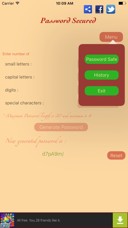 Password Secured