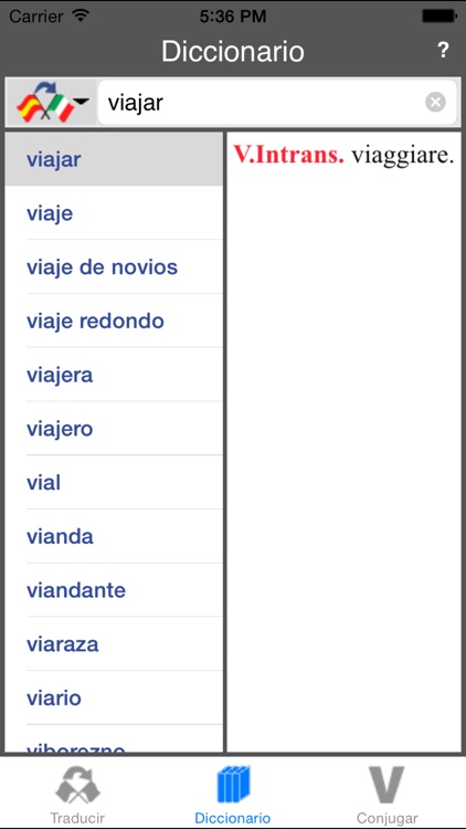 Traductor Español-Italiano (Offline) screenshot-3