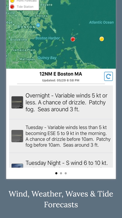 NOAA 5-day Marine Forecast screenshot-4