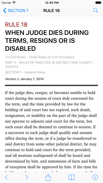 How to cancel & delete Texas Rules of Civil Procedure (LawStack's TX Law) from iphone & ipad 2