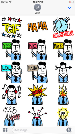 Serious Office Stickers(圖1)-速報App