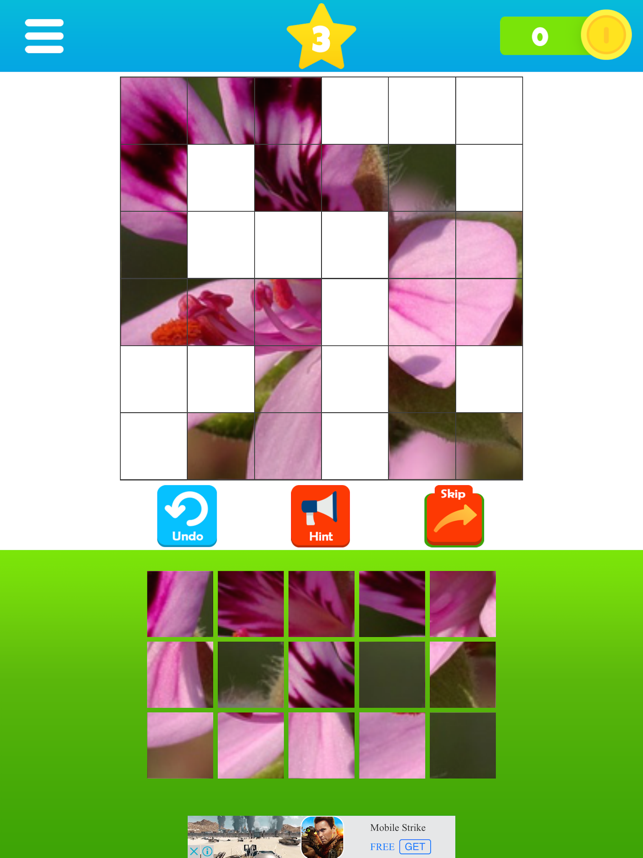 ‎Fit the Pictures - Relaxing Picture puzzle games Screenshot