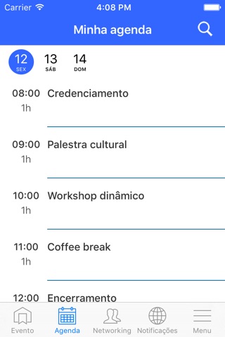 Eventos Científicos Einstein screenshot 2