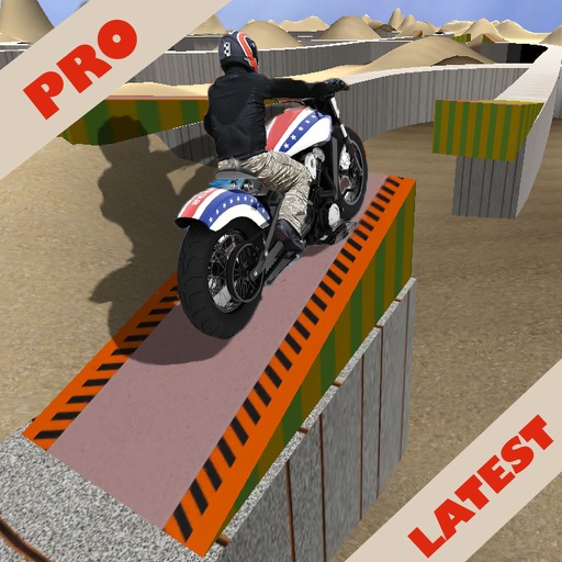 Real Xtreme Bike Stunt Driving : Desert Simulator icon