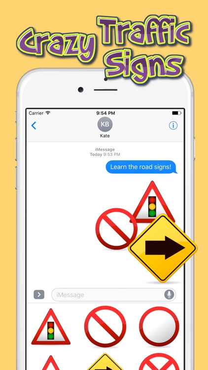 Crazy Traffic Signs – Stickers Pack