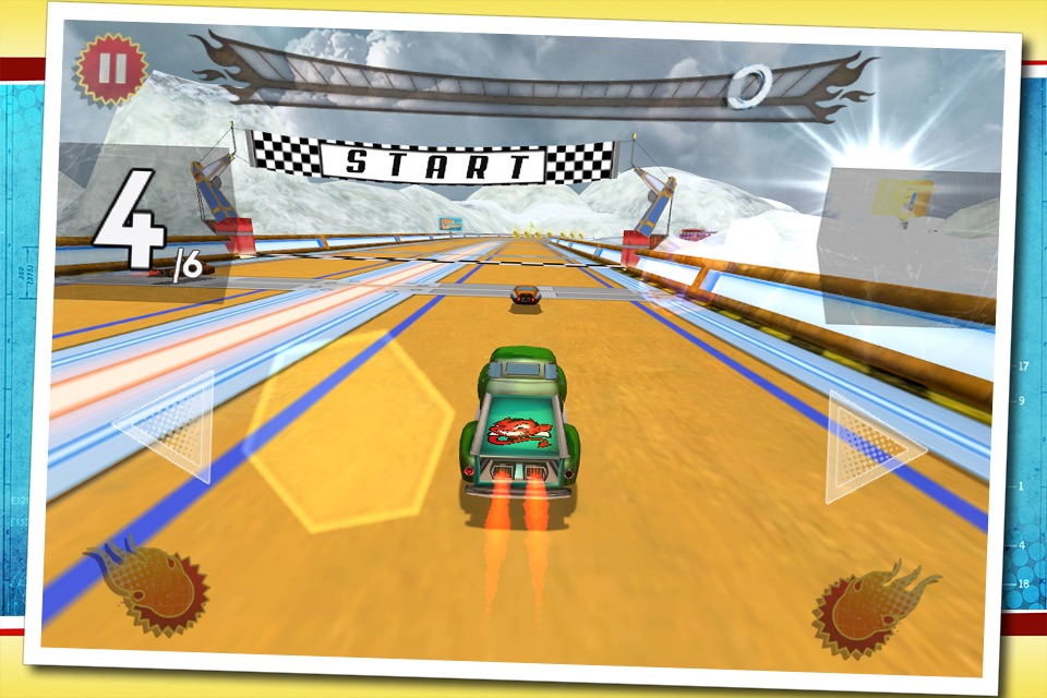 Retro Future Racing screenshot 4