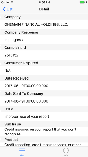 Consumer Complaints - Financial Services & Product(圖3)-速報App