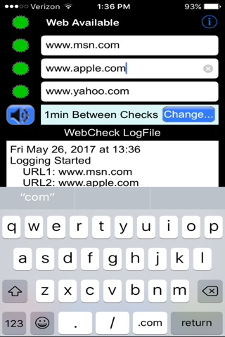 WebCheck screenshot 3