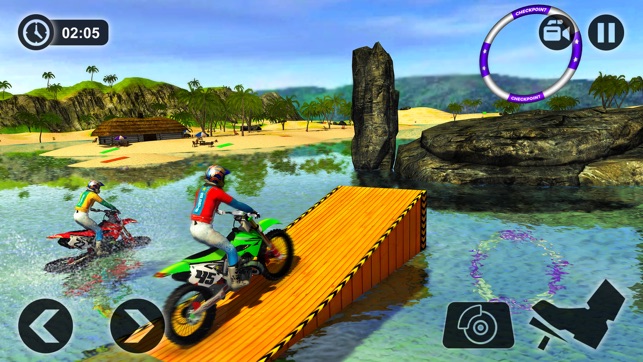 Beach Water Surfer Bike Racing - Motorbike Riding(圖3)-速報App