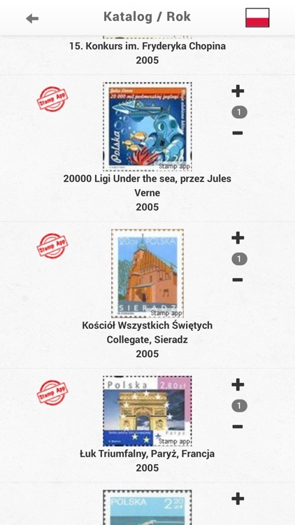 Stamps Poland, Philately screenshot-3