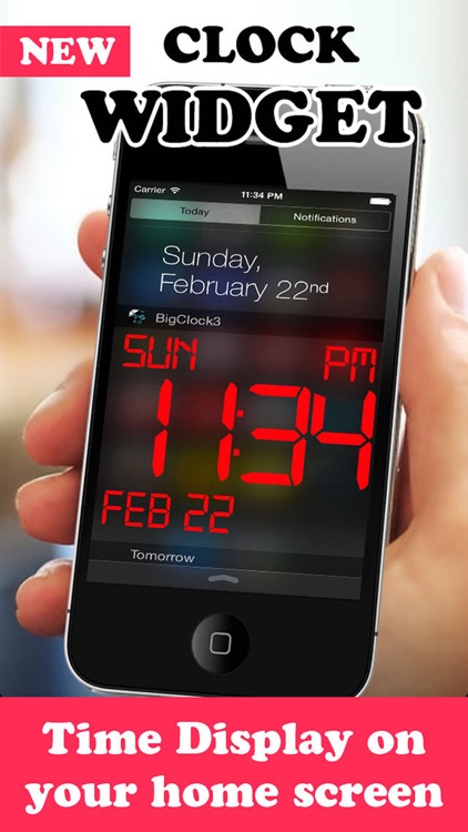 iDigital Big2 Alarm Clock - Biggest Time Display