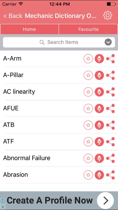 How to cancel & delete Mechanic Dictionary Terms Concepts from iphone & ipad 1