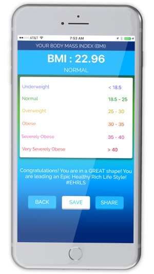 EPIC BMI - BODY MASS INDEX(圖2)-速報App