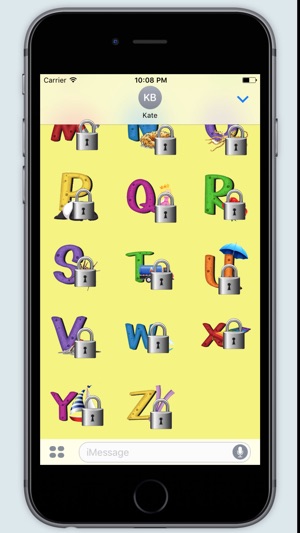 Awesome Alphabet Stickers(圖3)-速報App