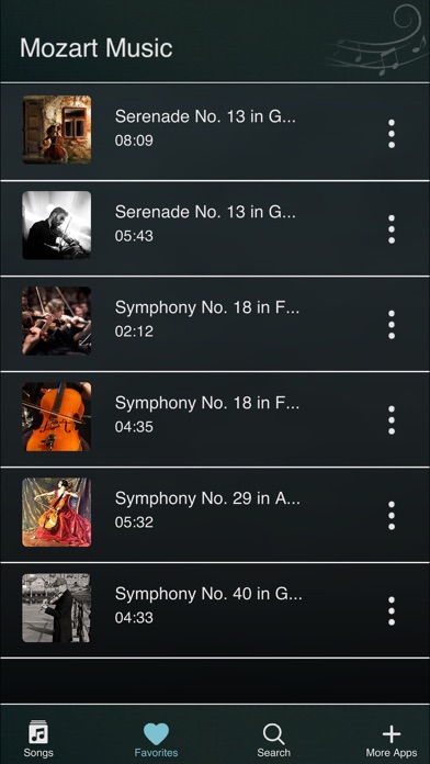 Wolfgang Amadeus Mozart: Classical Music screenshot 4