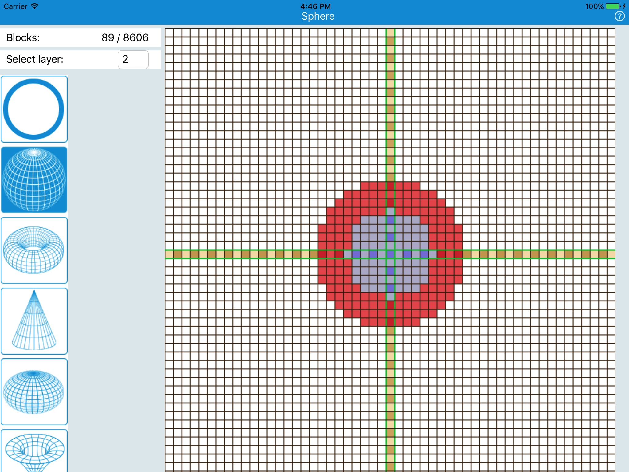 XiB Circles, Spheres, Donuts, Cones and Funnels screenshot 4