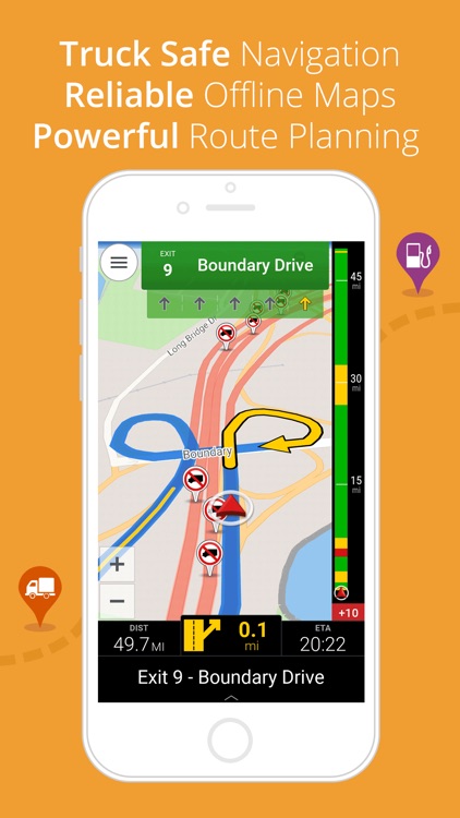 CoPilot Truck HD USA & Canada - GPS Navigation