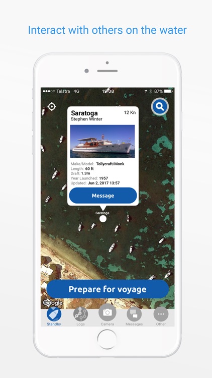 Nebo - Boat Logging Made Easy.