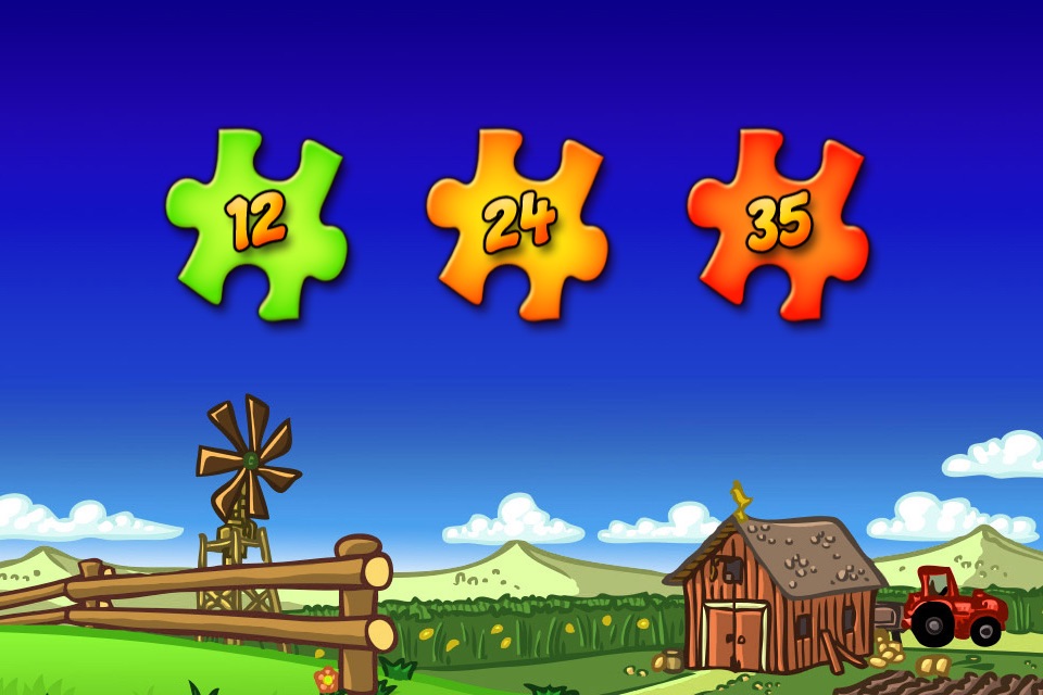 A farm animal jigsaw puzzle screenshot 3