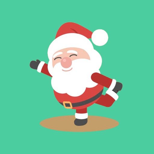 Cute Santa Claus Sticker icon