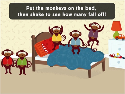 Five Little Monkeys for iPad - náhled
